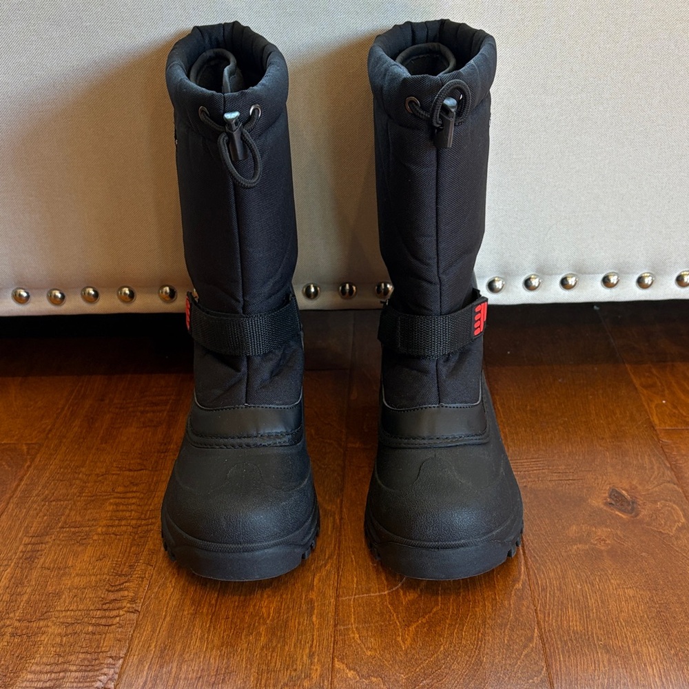 Waterproof Black Winter Boots - Picture 2 of 5